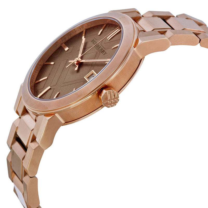 Burberry Rose Dial Rose Gold-tone Ladies Watch BU9034 - The Watches Men & CO #2