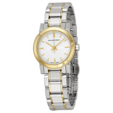 Burberry Silver Dial Two-tone Stainless Steel Ladies Watch BU9217 - The Watches Men & CO