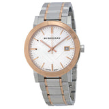 Burberry Silver Dial Two-Tone Stainless Steel Unisex Watch BU9006