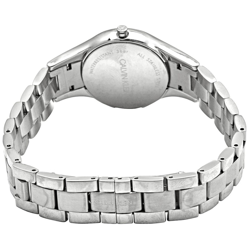 Calvin Klein Simplicity Quartz Silver Dial Ladies Watch #K4323185 - The Watches Men & CO #3