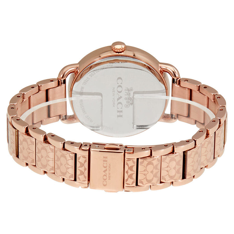 Coach Delancey Silver Dial Rose Gold-tone Ladies Watch 14502497 - The Watches Men & CO #3