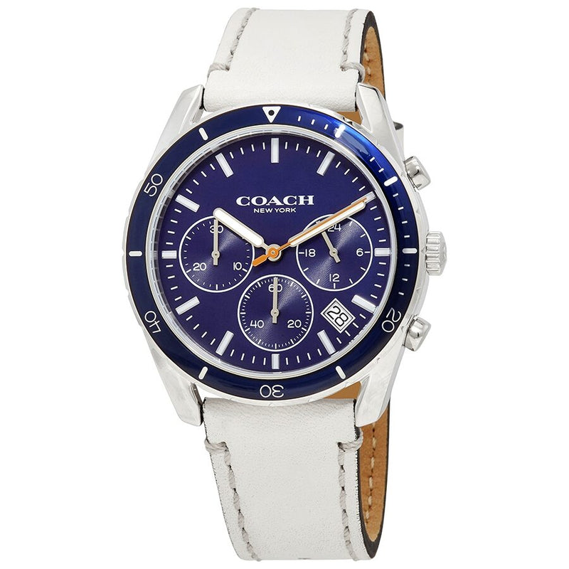 Coach Thompson Chronograph Quartz Blue Dial Men's Watch 14602411 - The Watches Men & CO