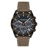 Coach Olive Leather Strap Men's Watch  14602408 - The Watches Men & CO