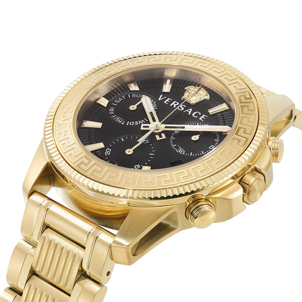 Versace Greca Action Gold Chronograph Men's Watch VE3J00622 - The Watches Men & CO #2