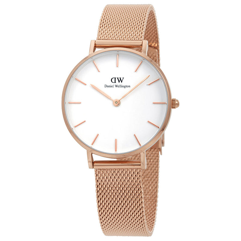 Daniel Wellington Classic Petite Melrose Ladies Watch #DW00100163 - The Watches Men & CO