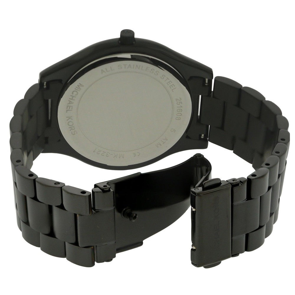 mk3221⭐️新品未使用⭐️MICHAEL KORS RUNWAY♪ブラック Michael Kors Black-Tone Slim Runway Watch - MK3221 - Watch