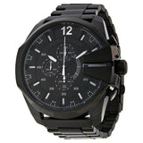 Diesel Mega Chief Chronograph Black Dial Men's Watch #DZ4283 - The Watches Men & CO