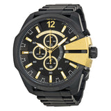 Diesel Mega Chief Chronograph Black Dial Men's Watch #DZ4338 - The Watches Men & CO