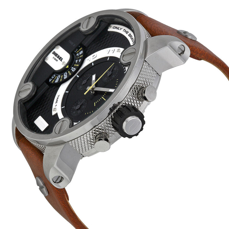 Diesel SBA Dual Time Chronograph Stainless Steel Men's Watch #DZ7264 - The Watches Men & CO #2