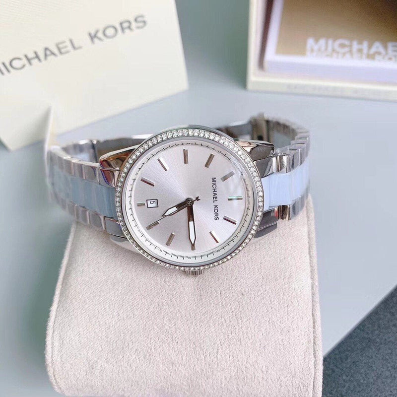 Michael Kors Blue Steel Women's Watch MK6348 - The Watches Men & CO #2