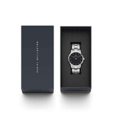 Daniel Wellington Men's Watch Black Iconic Link 36mm Silver#DW00100204 - The Watches Men & CO #6