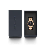 Daniel Wellington Men's Watch Black Iconic Link 36mm Gold#DW00100210 - The Watches Men & CO #6