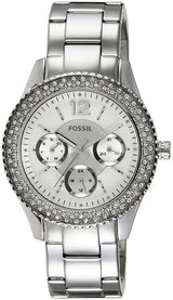 Fossil Stella Multi-Function Silver Dial Ladies Watch ES3588