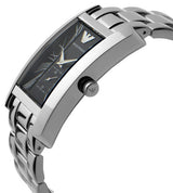 Emporio Armani Black Rectangle Men's Watch AR0156 - The Watches Men & CO #2