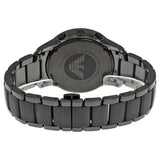 Emporio Armani Ceramica Chronograph Black Dial Men's Watch AR1452 - The Watches Men & CO #3
