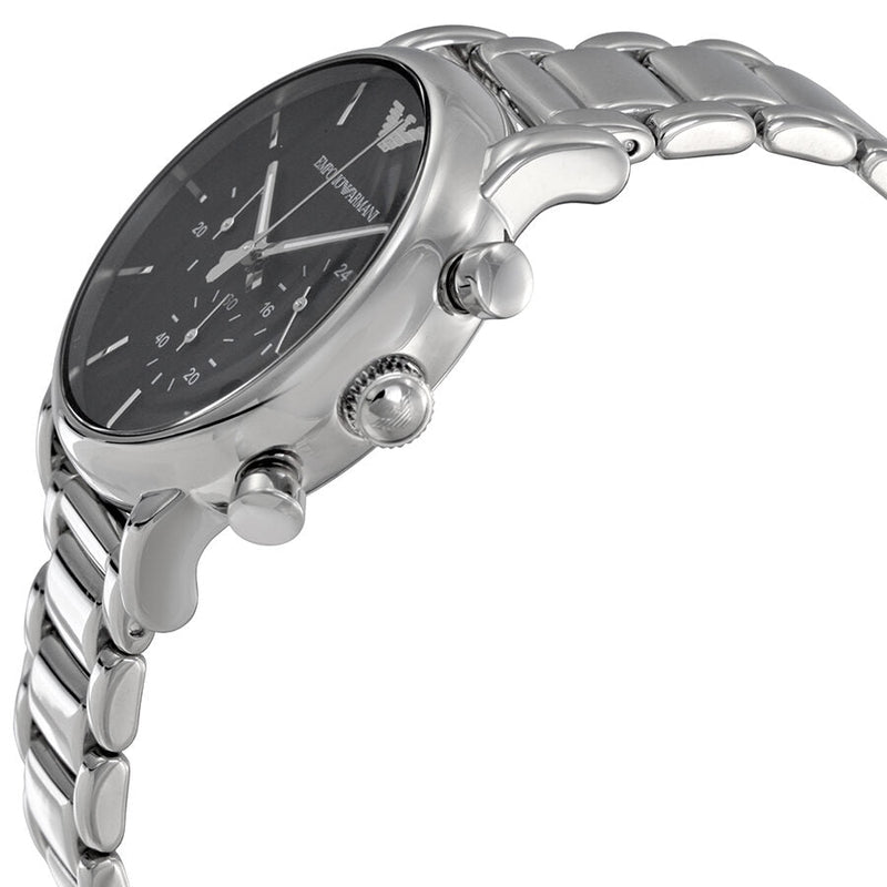 Emporio Armani  Chronograph Black Dial Men's Watch #AR1853 - The Watches Men & CO #2