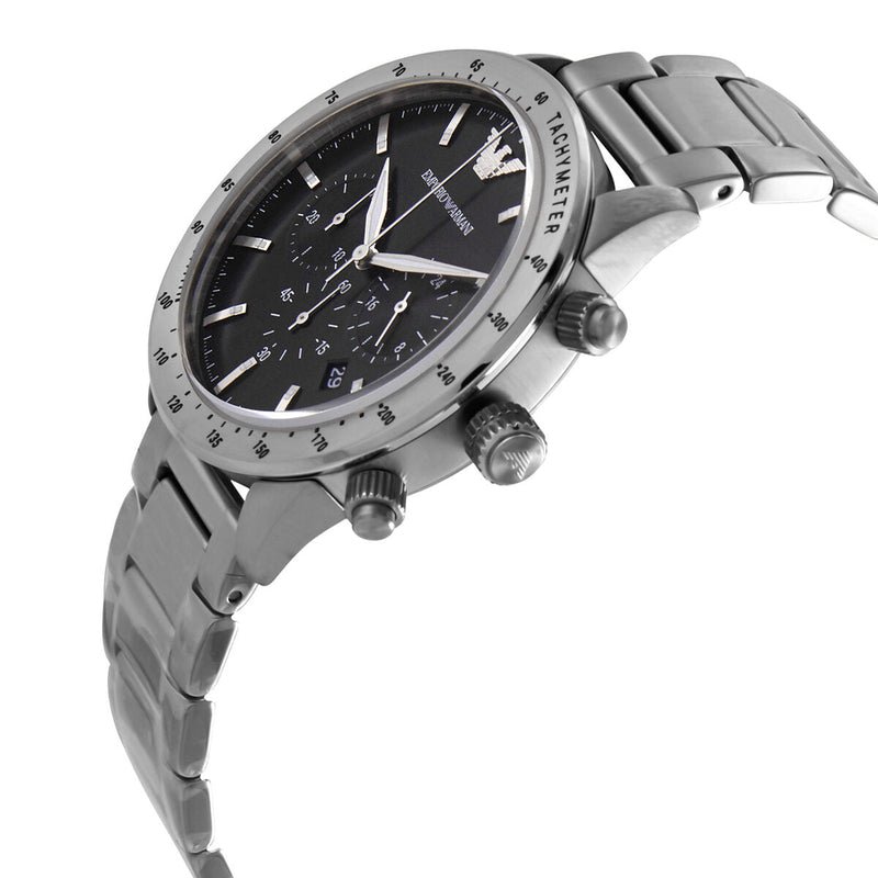 Emporio Armani Chronograph Quartz Black Dial Men's Watch #AR11241 - The Watches Men & CO #2