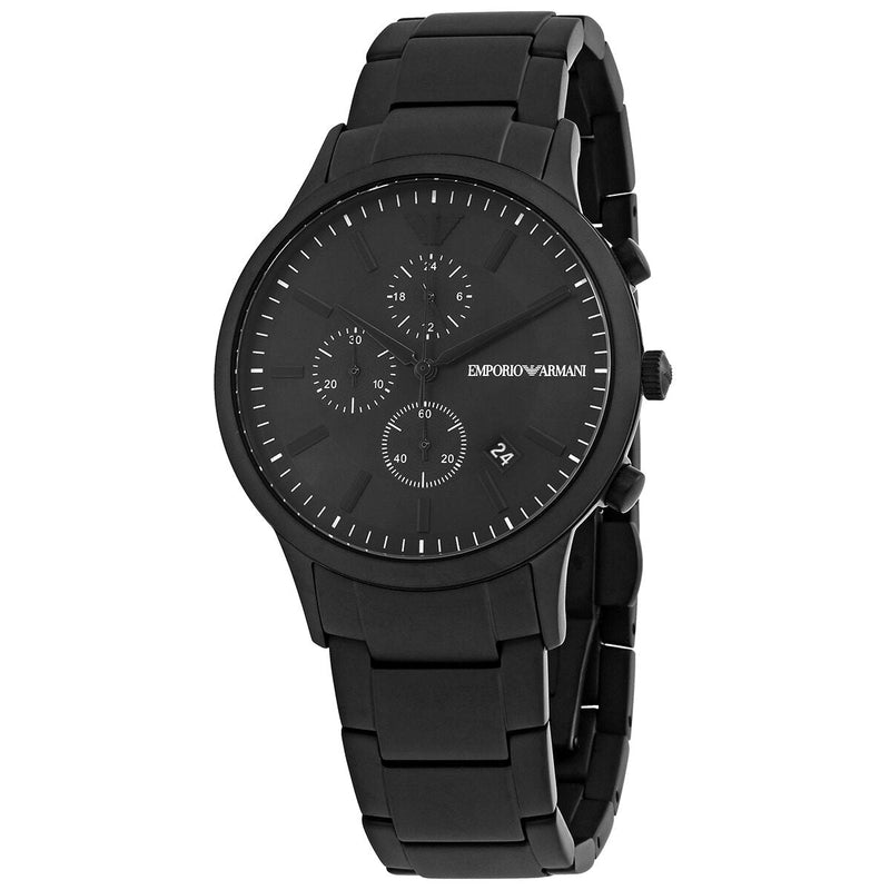 Emporio Armani Chronograph Quartz Black Dial Men's Watch #AR11275 - The Watches Men & CO