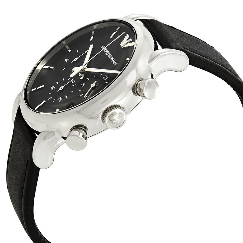 Emporio Armani Classic Chronograph Black Dial Men's Watch #AR1733 - The Watches Men & CO #2