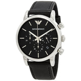 Emporio Armani Classic Chronograph Black Dial Men's Watch #AR1733 - The Watches Men & CO