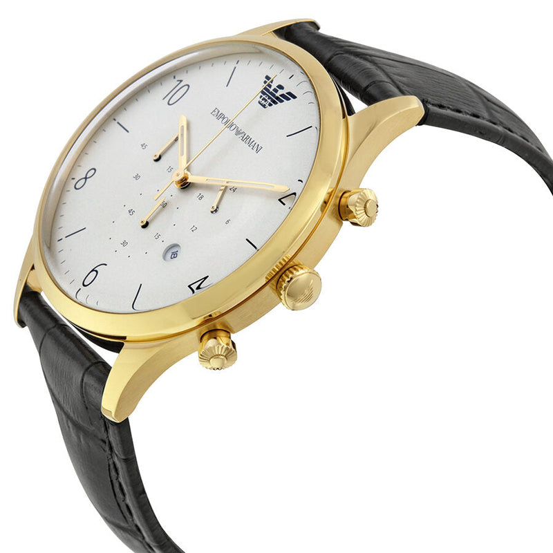 Emporio Armani Classic Chronograph White Dial Men's Watch #AR1892 - The Watches Men & CO #2