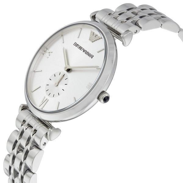 Emporio Armani Classic Silver Dial Men's Watch AR1819