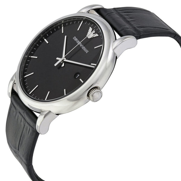 Emporio Armani Luigi Black Dial Men's Watch #AR2500 - The Watches Men & CO #2