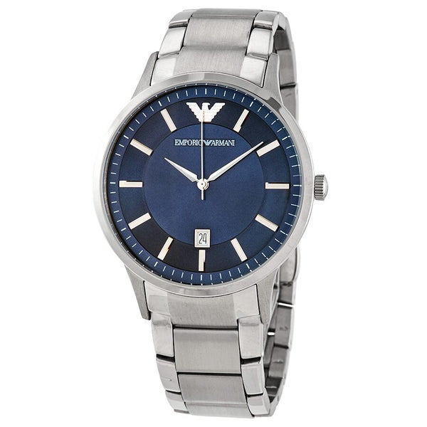 Emporio Armani Renato Blue Dial Men's Watch #AR2477 - The Watches Men & CO