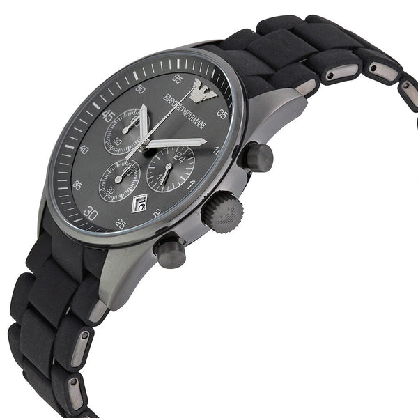 Emporio Armani Sport Chronograph Black Dial Men's Watch #AR5889 - The Watches Men & CO #2