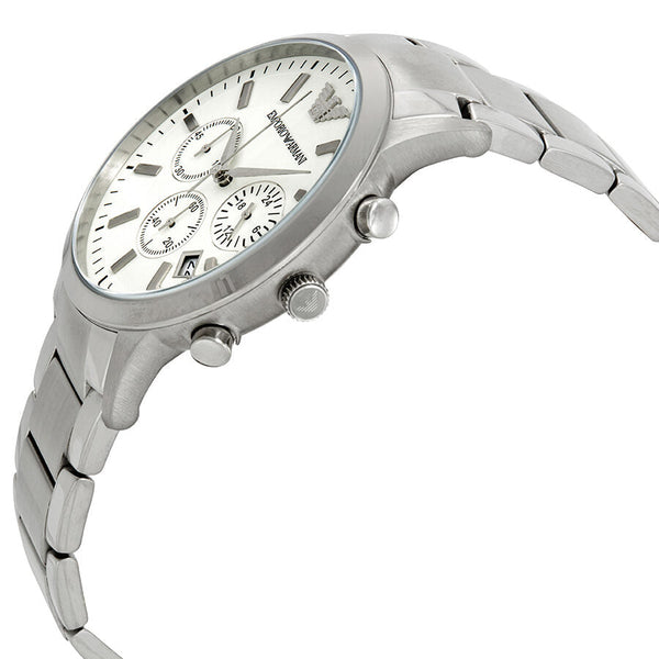 Emporio Armani Sportivo Chronograph Cream Dial Men's Watch #AR2458 - The Watches Men & CO #2