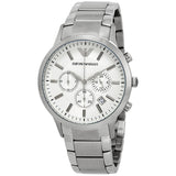 Emporio Armani Sportivo Chronograph Cream Dial Men's Watch #AR2458 - The Watches Men & CO