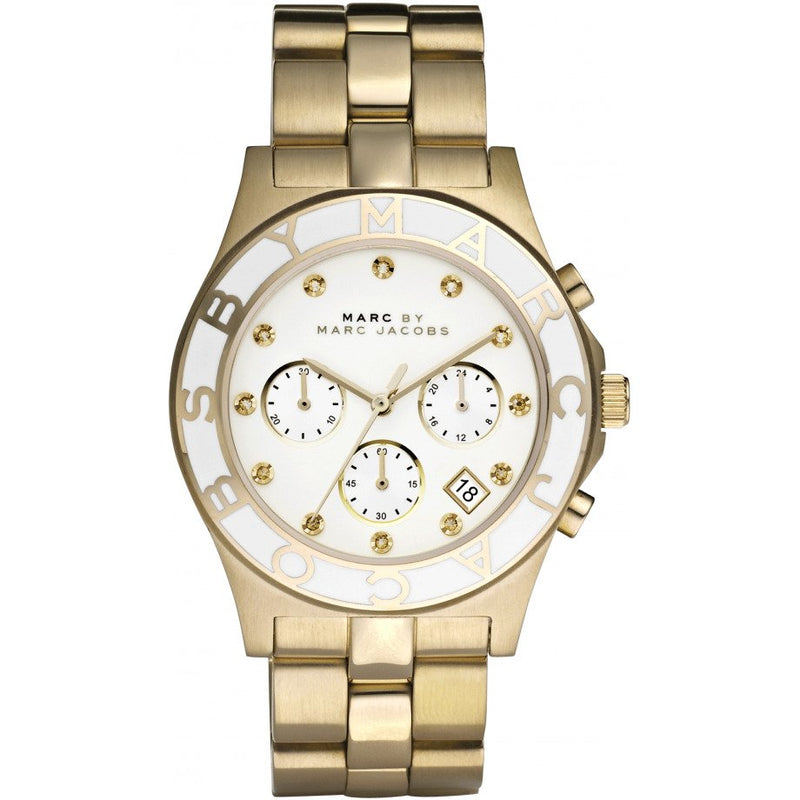 MARC BY MARC JACOBS BLADE WOMEN’S GOLD PLATED WATCH  MBM3081 - The Watches Men & CO