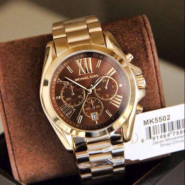 Michael Kors Bradshaw Chronograph Unisex Watch MK5502 - The Watches Men & CO #3