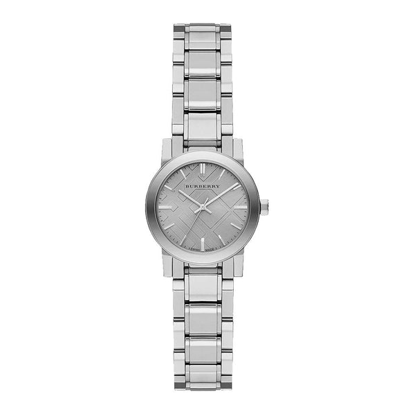 Burberry Grey Dial Stainless Steel Watch BU9229