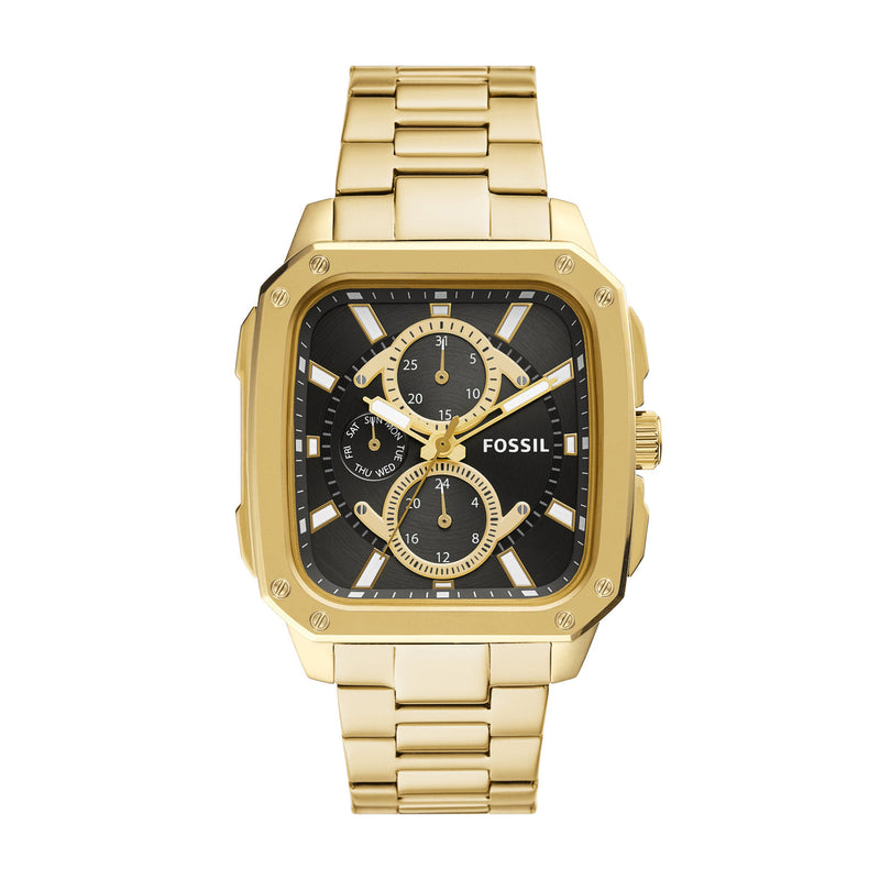 Fossil Multifunction Gold-Tone Stainless Steel Men's Watch BQ2656