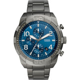 Fossil Bronson Chronograph Quartz Blue Dial Men's Watch FS5711 - The Watches Men & CO
