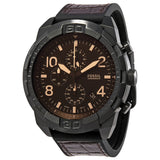 Fossil Bronson Chronograph Quartz Brown Dial Men's Watch #FS5713 - The Watches Men & CO