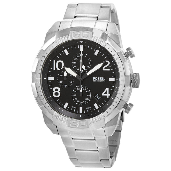 Fossil Chronograph Quartz Black Dial Men's Watch #FS5710 - The Watches Men & CO