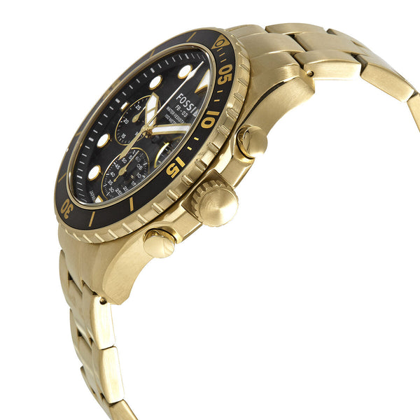 Fossil Chronograph Quartz Black Dial Men's Watch FS5727 - The Watches Men & CO #2