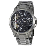 Fossil Grant Automatic Multi-Function Blue Dial Men's Watch ME1146 - The Watches Men & CO