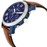 Fossil Grant Chronograph Blue Dial Men's Watch #FS5151 - The Watches Men & CO #2