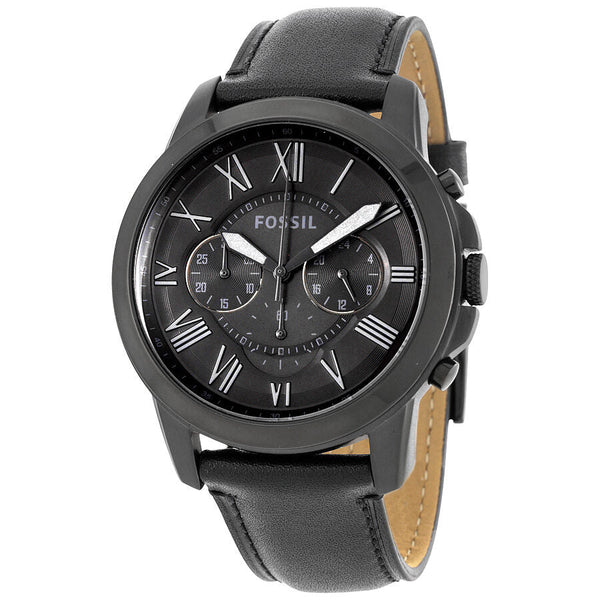 Fossil Grant Chronograph Black Dial Men's Watch FS5132 - The Watches Men & CO