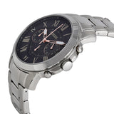 Fossil Grant Chronograph Black Dial Stainless Steel Men's Watch FS4994 - The Watches Men & CO #2