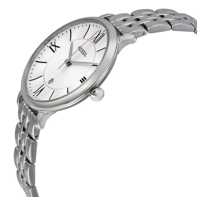 Fossil Jacqueline Silver Dial Stainless Steel Ladies Watch #ES3433 - The Watches Men & CO #2