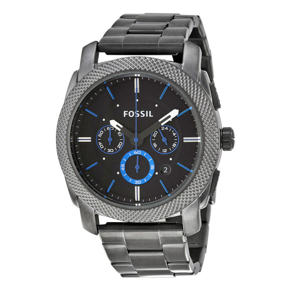 Fossil Machine Chronograph Black Dial Men's Watch #FS4931 - The Watches Men & CO