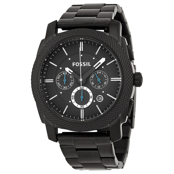 Fossil Machine Chronograph Black Ion-plated Men's Watch FS4552 - The Watches Men & CO