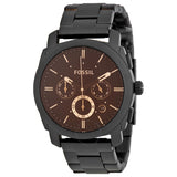 Fossil Machine Chronograph Dark Brown Dial Men's Watch  FS4682 - The Watches Men & CO