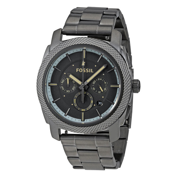 Fossil Machine Gunmetal Dial Men's Chronograph Watch FS5172 - The Watches Men & CO