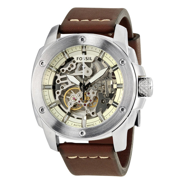 Fossil Modern Machine Automatic Skeleton Dial Men's Watch ME3083 - The Watches Men & CO