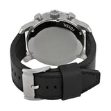 Fossil Nate Chronograph Black Dial Black Leather Men's Watch JR1436 - The Watches Men & CO #3